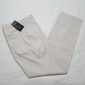 Nike Men's Flat Front Flex Golf Pants beige 36x32